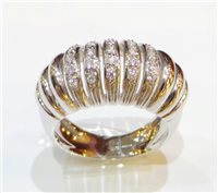 Anello Stocco Gioielli Donna in Oro Diamante PAP-14 - PAP-14